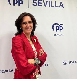 La vicesecretaria de Fomento, Vivienda y Ordenación del Territorio del PP de Sevilla, Susana Cayuelas