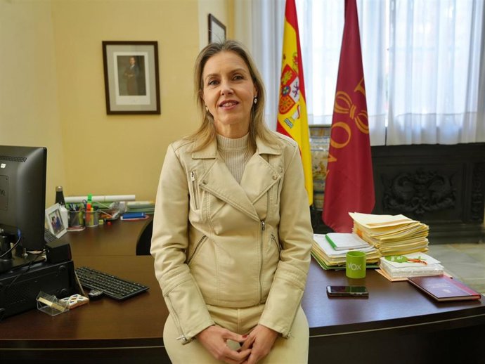 La portavoz municipal de VOX, Cristina Peláez