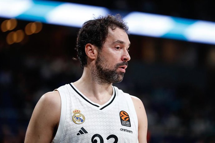 Archivo - El jugador del Real Madrid de baloncesto Sergio Llull