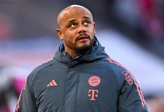 El entrenador del Bayern de Múnich, Vincent Kompany