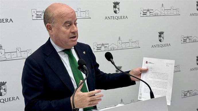 El alcalde de Antequera (Málaga), Manuel Barón, en una imagen de archivo.