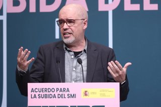 El secretario general de CCOO, Unai Sordo.