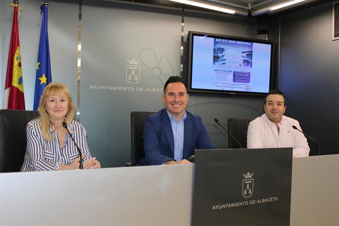 Presentación de la campaña 'No es una broma'.