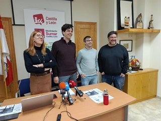 Presentación del programa electoral de Izquierda Unida, Movimiento Sumar, Verdes Equo: En Común en Palencia