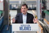 Mañueco rechaza valorar el CIS: "Es un ejemplo del nivel de degradación de las instituciones del país"