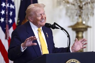 El presidente de Estados Unidos, Donald Trump, durante un acto oficial (archivo)