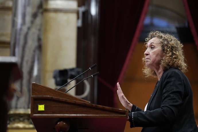 Archivo - La portaveu d'ERC al Parlament, Ester Capella