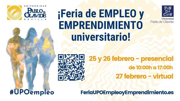 Cartel Feria de Empleo y Emprendimiento UPO