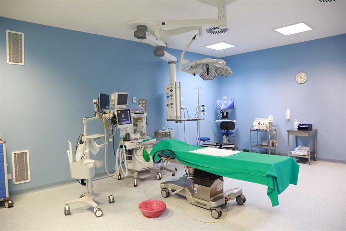 Zona de quirófanos de un hospital