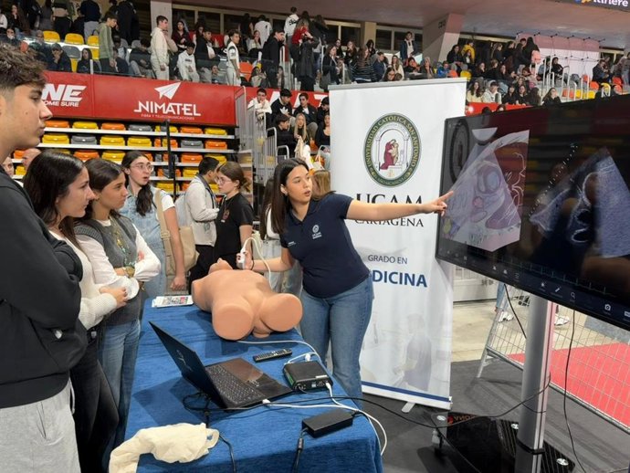 Stand de UCAM Cartagena en ITINERE 2026
