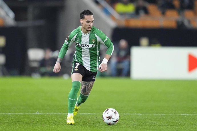 El extremo brasileño del Real Betis Antony.