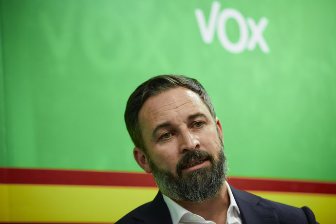 Archivo - Arxiu - El president de Vox, Santiago Abascal.