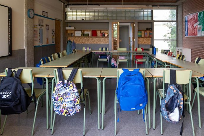 Imatge de recurs d'una aula