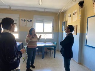 Visita al IES cástulo, en Linares