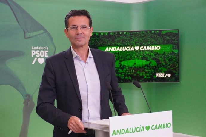 El portavoz del PSOE-A, Francisco Cuenca, en una foto de archivo.