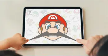 Nintendo lanza la app infantil ¡Hola, Mario! para interactuar con la cara de Super Mario y limitar el tiempo de juego