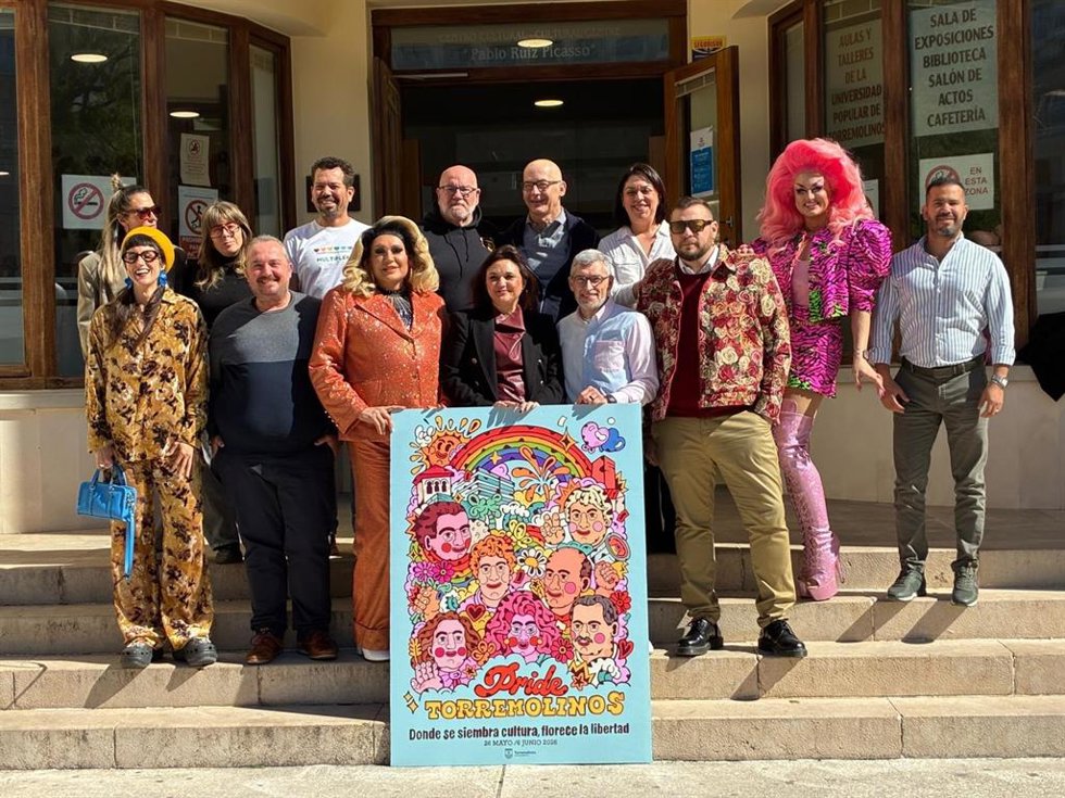 Las actuaciones de Miss Caffeina, Agoney y Alba Reche encabezan el cartel del Pride de Torremolinos (Málaga), que se celebrará del 26 de mayo al 6 de junio bajo el lema 'Donde se siembra cultura, florece la libertad'.