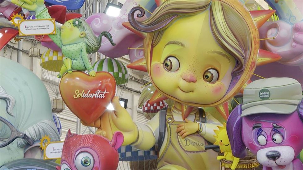 Archivo - Imagen de archivo de una falla infantil. 