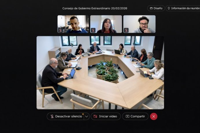 Reunión extraordinaria del consejo de gobierno de la UCO.