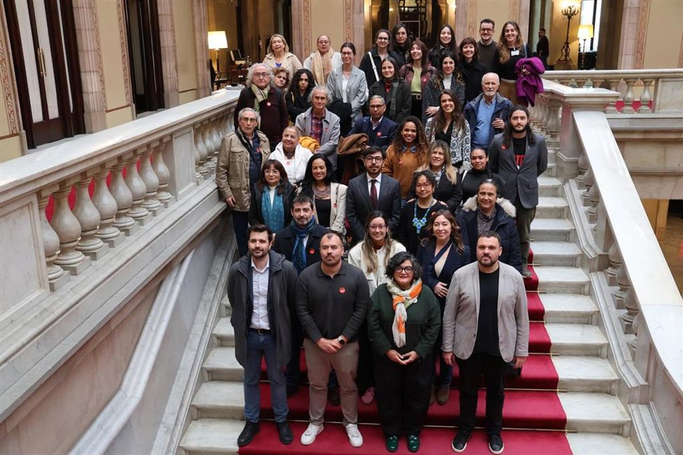 El Parlament acoge el 5 encuentro del Grupo Interparlamentario por la Paz en Colombia