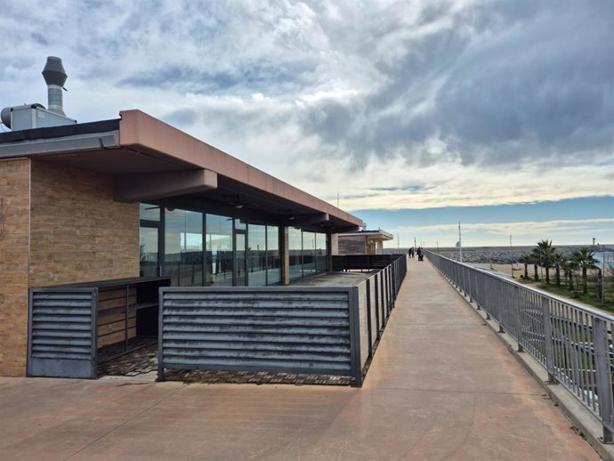 Imagen de los locales en la zona portuaria de Arenys de Mar (Barcelona).