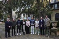 Chivite recibe a los deportistas navarros participantes en los Juegos Olímpicos de Invierno de 2026