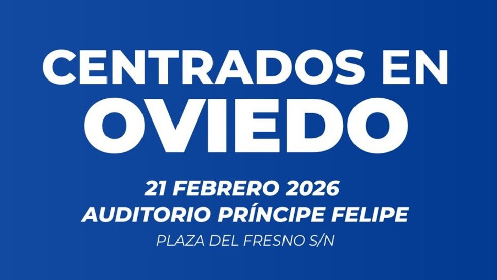 Cartel del congreso del PP de Oviedo