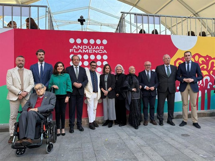 Inauguración de la 15ª edición de Andújar Flamenca.