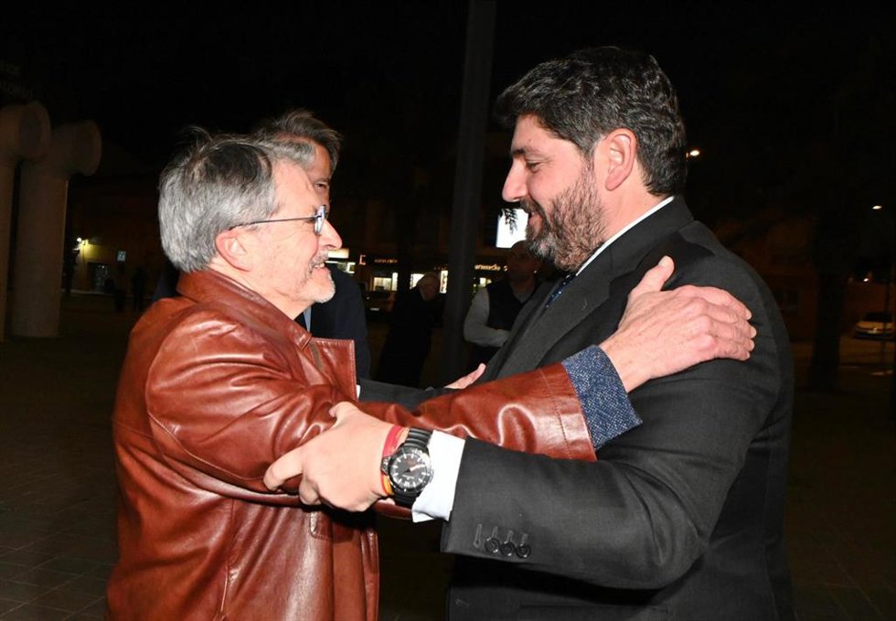 López Miras presidió el acto que oficializa la nueva denominación del recinto ferial de Lorca, que pasa a llamarse Palacio de Ferias y Congresos Alcalde Francisco Jódar