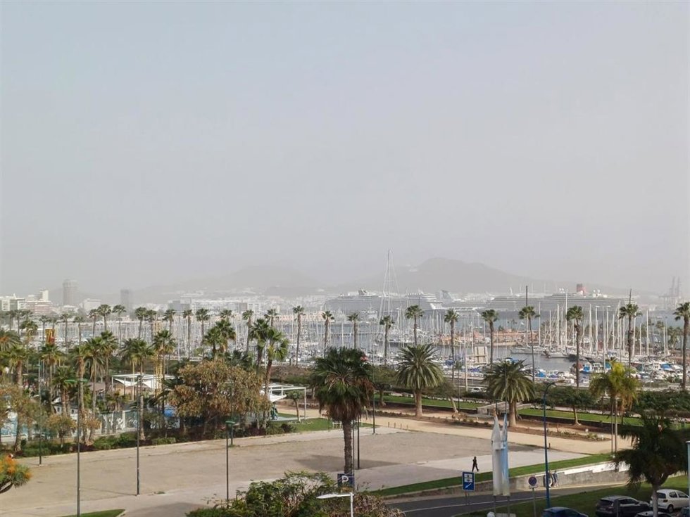 Archivo - Calima en Las Palmas de Gran Canaria