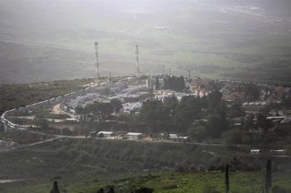Fotografía de archivo del asentamiento de Shavei Shomron, cerca de Nablús, en Cisjordania