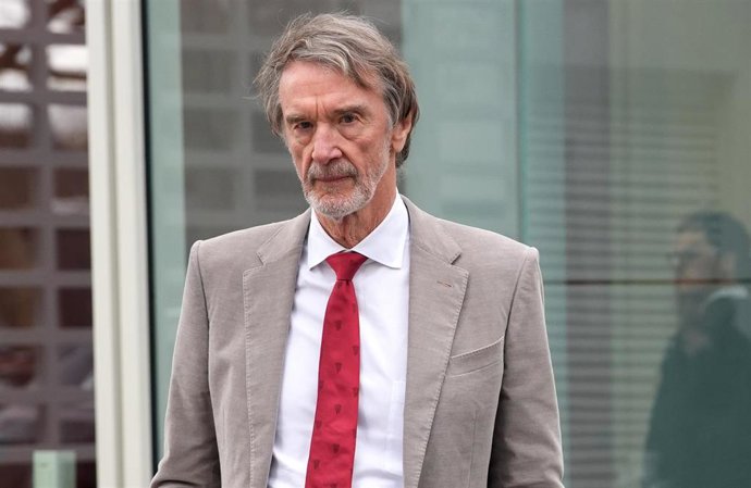 Archivo - El copropietario del Manchester United, Sir Jim Ratcliffe