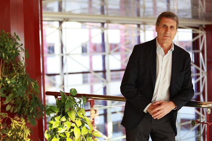 El delegado del Gobierno en Andalucía, Pedro Fernández, en una entrevista concedida a Europa Press. A 19 de febrero de 2026, en Sevilla (Andalucía, España).