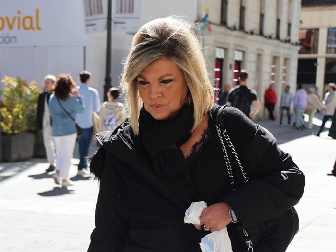 Archivo - Terelu Campos se posiciona en el conflicto entre Carlo Costanzia y Laura Matamoros. Europa Press