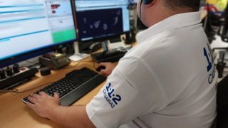 Archivo - Sala operativa del 112 Canarias