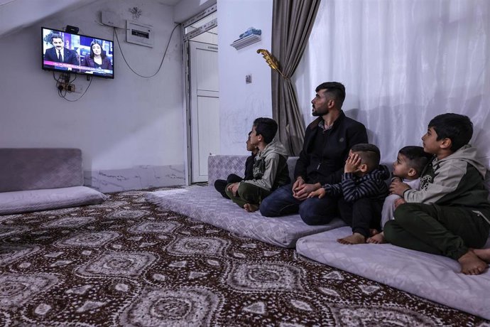 Archivo - Imagen de archivo de refugiados sirios kurdos en Irak 