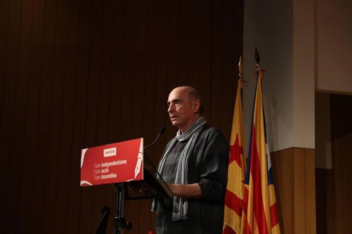 El president de l'ANC, Lluís Llach