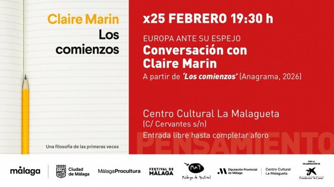 Cartel de una de las propuestas de La Malagueta para esta semana.