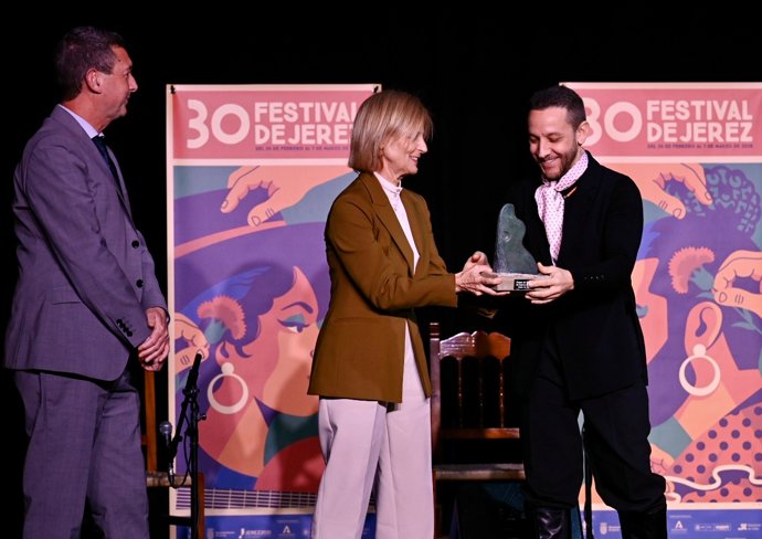 La alcaldesa de Jerez de la Frontera (Cádiz), María José García-Pelayo, en el Festival de Jerez.