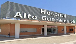Archivo - Fachada del hospital Alto Guadalquivir de Andújar.
