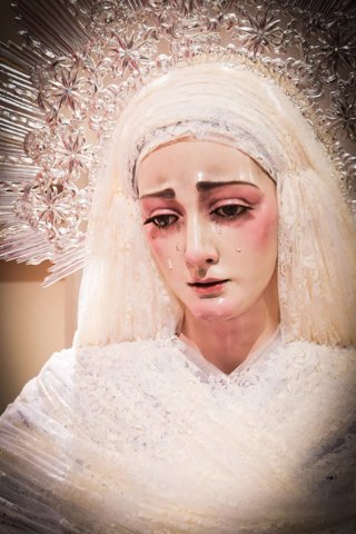 Imagen de María Santísima del Dulce Nombre.