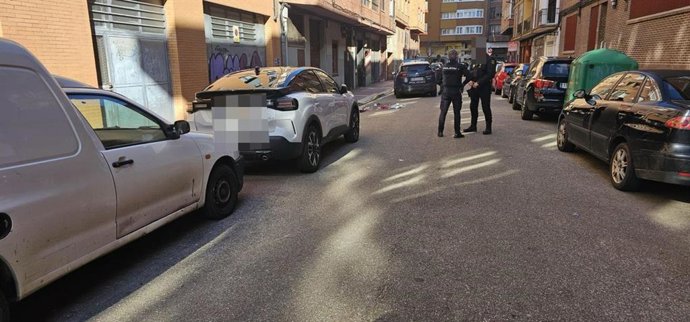 Imagen del lugar de los hechos de la Policía Nacional