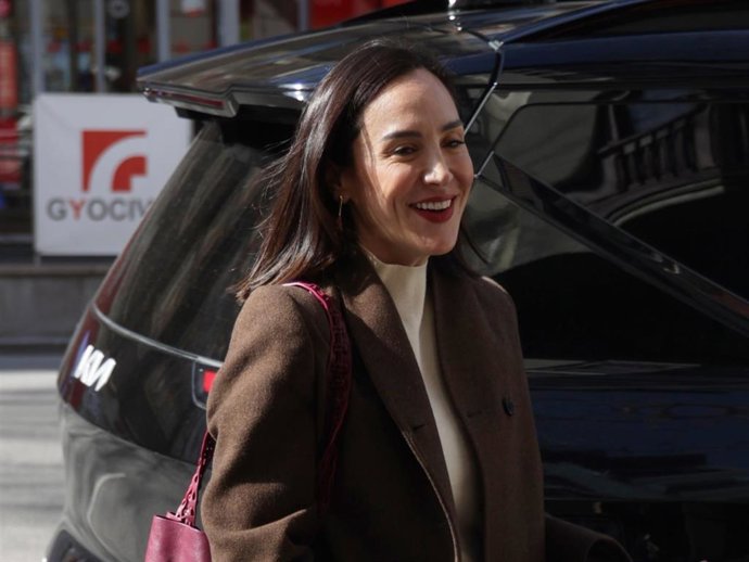 Archivo - Tamara Falcó llegando a la celebración del cumpleaños de su suegra, Carolina Molas. Europa Press