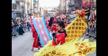 El parque Pradolongo de Usera acoge este domingo el desfile del Año Nuevo Chino con carrozas y percusión