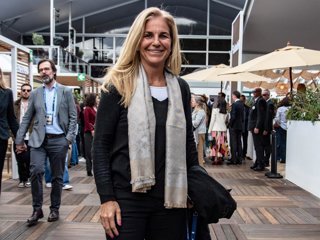 Archivo - Arantxa Sánchez Vicario en el Conde de Godó. Europa Press.