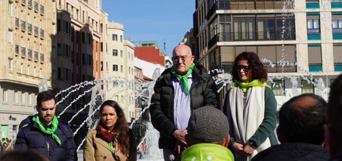 El alcalde de Valladolid, Jesús Julio Carnero, participa en el Día de las Familias