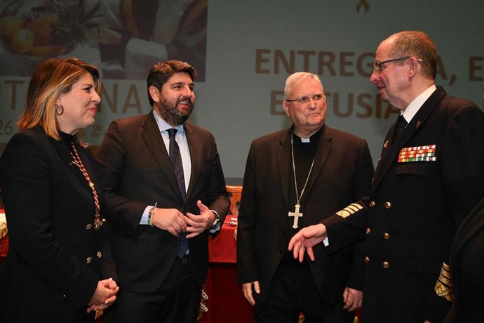 Acto del pregón de Semana Santa 2026 a cargo de Pedro Luis de la Puente