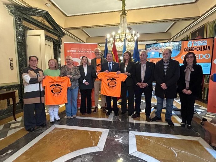 Presentación de la carrera Galbán en los 78 municipios de Asturias.