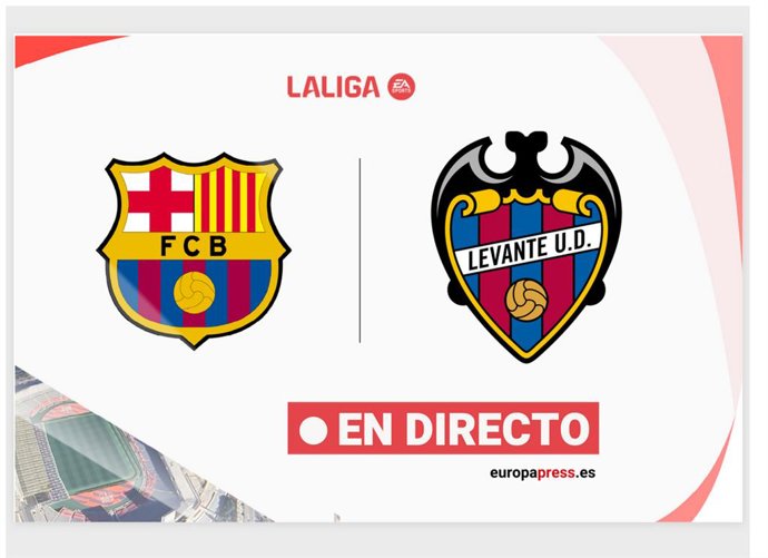 Onces Iniciales probables: Barcelona - Levante: resumen y estadísticas del partido de la jornada 25 de LaLiga EA Sports