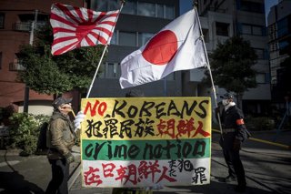 Archivo - Protestas en Japón para reclamar la soberanía de las islas Takeshima/Dokdo